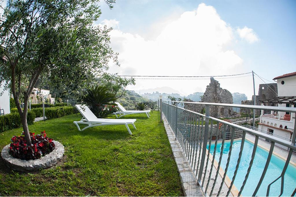Lo Smeraldo Luxury Home Ravello Scala Esterno foto